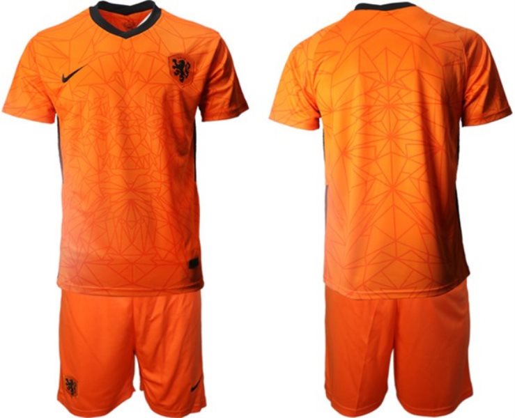 Netherlands Blank Euro 2021 Soccer Men Jersey