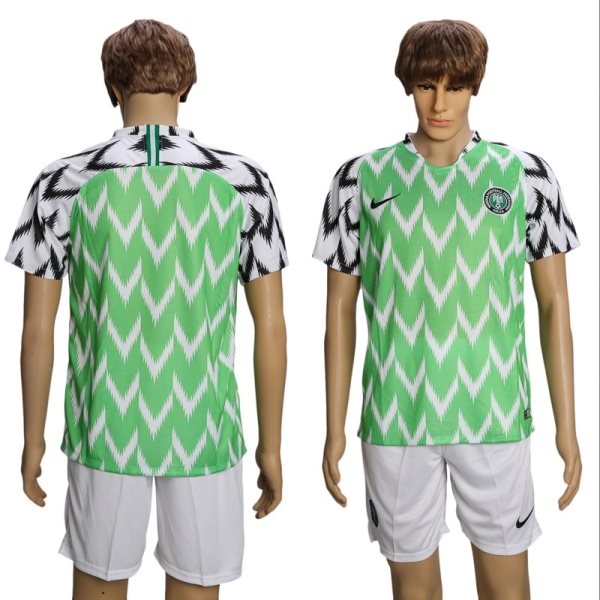 Nigeria Home 2018 FIFA World Cup Soccer Men Jersey