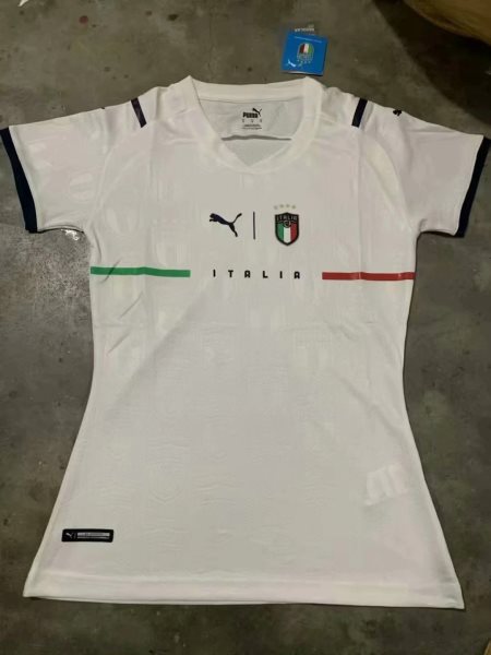 2021 Team Italy Away Soccer Women Jersey