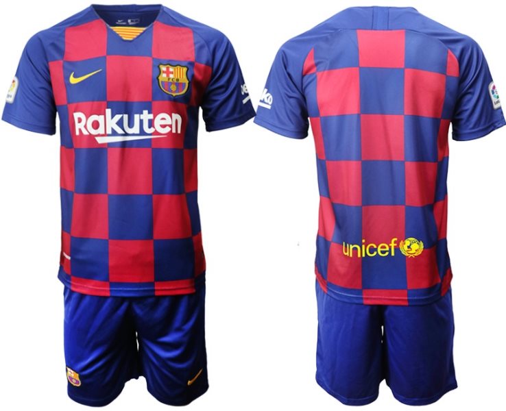 2019-20 Barcelona Home Soccer Men Jersey