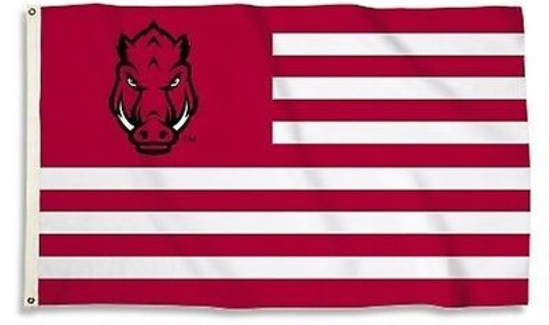 NCAA Arkansas Razorbacks Flag 2