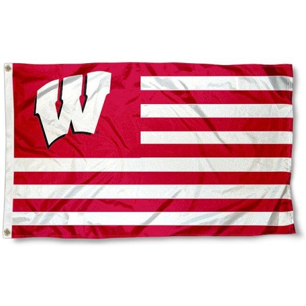 NCAA Wisconsin Badgers Flag 2