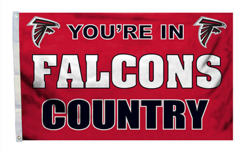 NFL Atlanta Falcons Team Flag