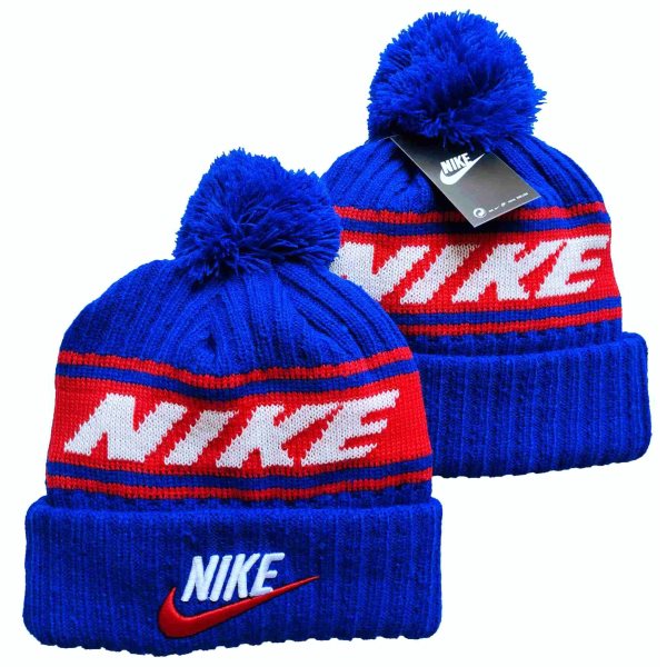 New Nike Blue Knit Hat
