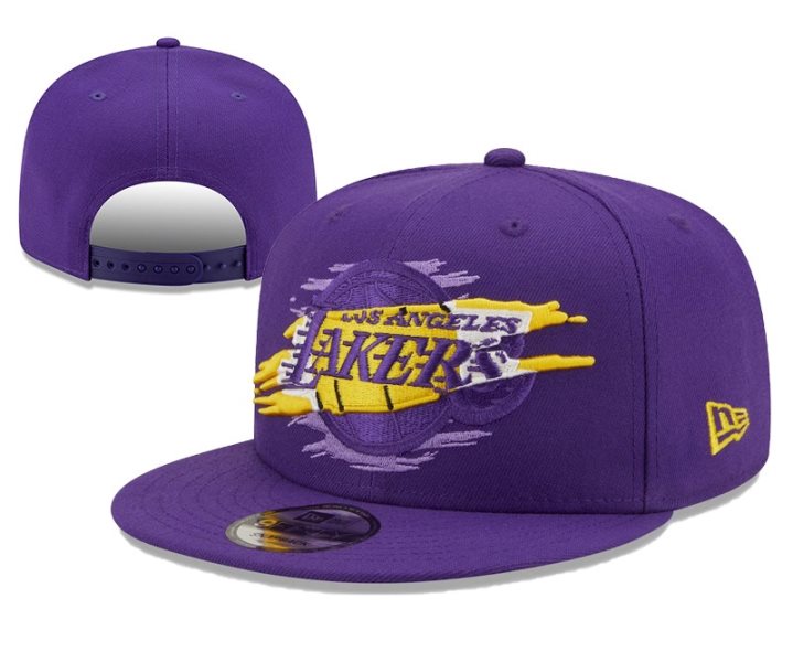 NBA lakers purple hat