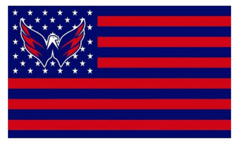 NHL Washington Capitals Team Flag 2
