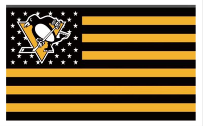 NHL Pittsburgh Penguins Team Flag 1