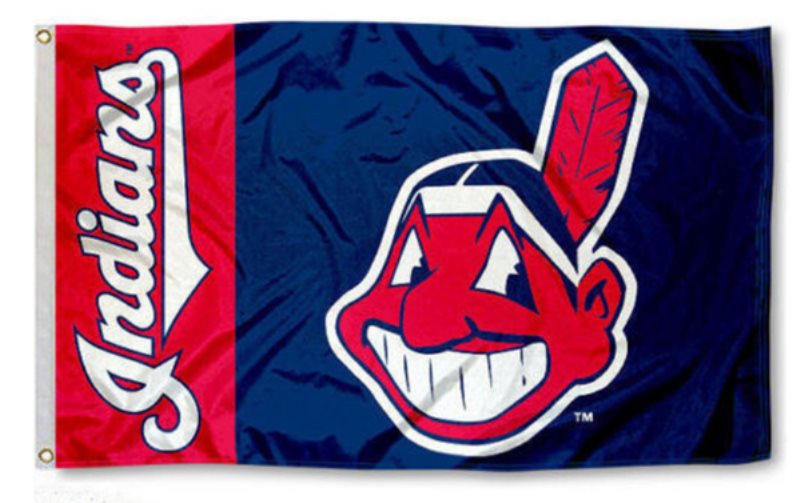 MLB Cleveland Indians Team Flag 3