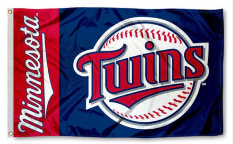 MLB Minnesota Twins Team Flag 3