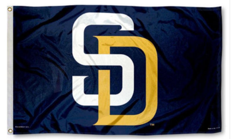 MLB San Diego Padres Team Flag 1