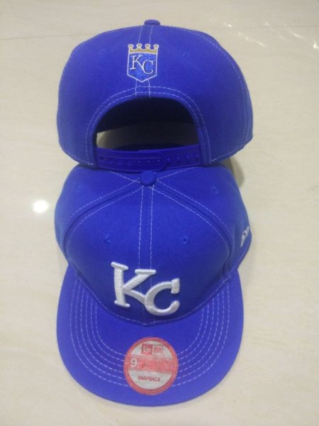 MLB Royals Logo Navy Adjustable Hat LT