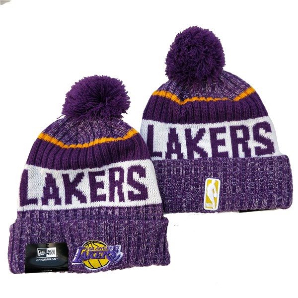 Los Angeles Lakers Knit Hats 040