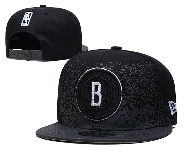 NBA Brooklyn Nets Black Hat 1