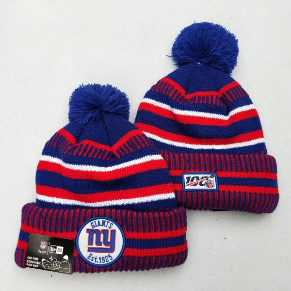 NFL New York Giants 100th Knit Hat