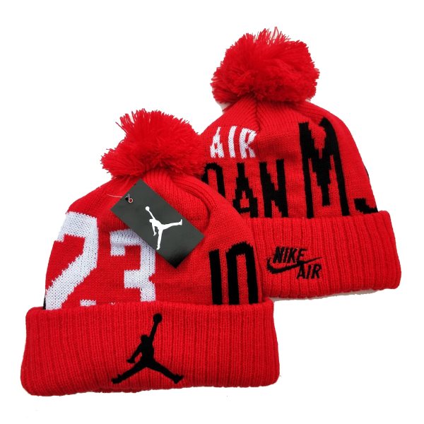 Jordan 23 Red Knit Hat