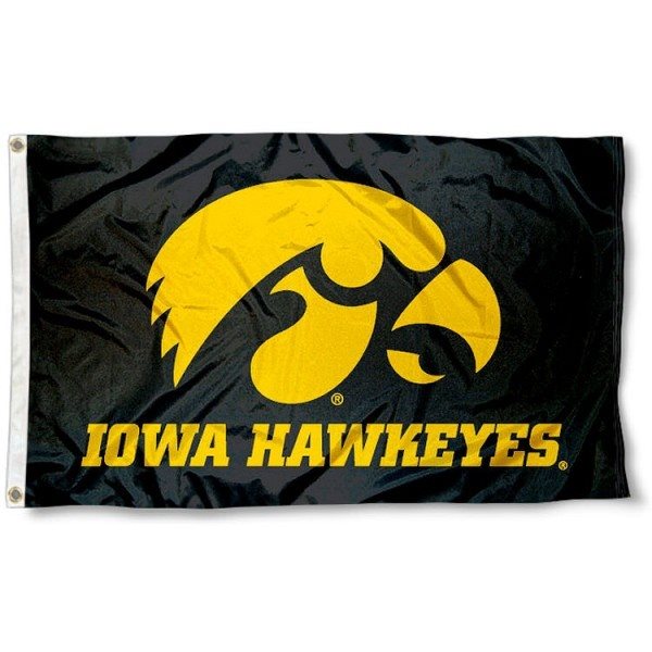 NCAA Iowa Hawkeyes Flag 1