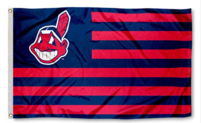 MLB Cleveland Indians Team Flag 4