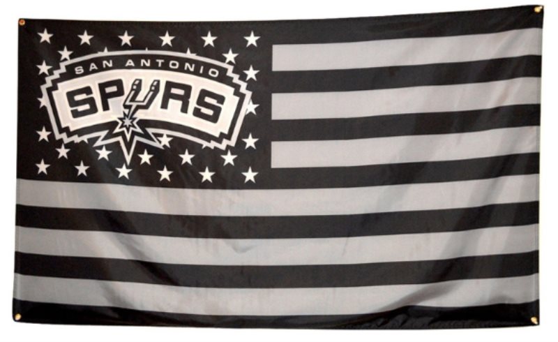 NBA San Antonio Spurs Team Flag 6