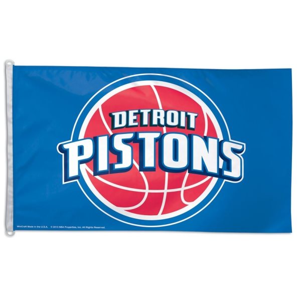NBA Detroit Pistons Team Flag 3