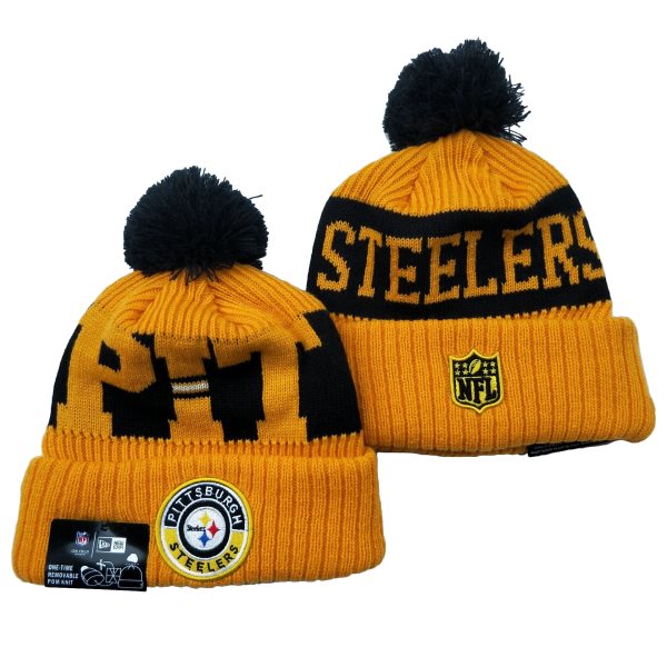 NFL Pittsburgh Steelers Yellow Knit Hat