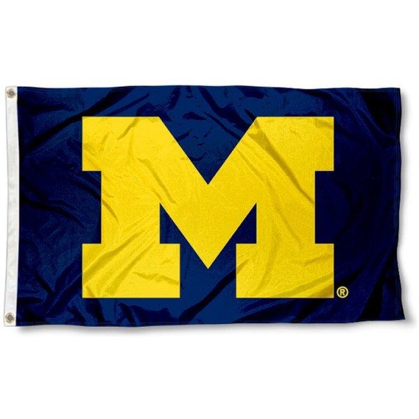 NCAA Michigan Wolverines Flag 1