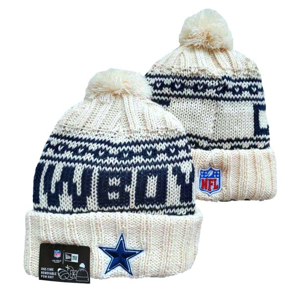 NFL Cowboys White 2021 New Knit Hat