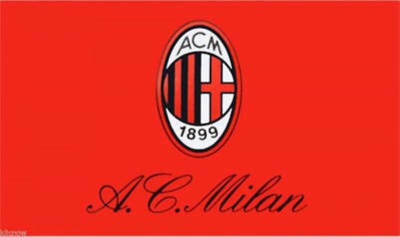AC Milan FC Team Flag 2