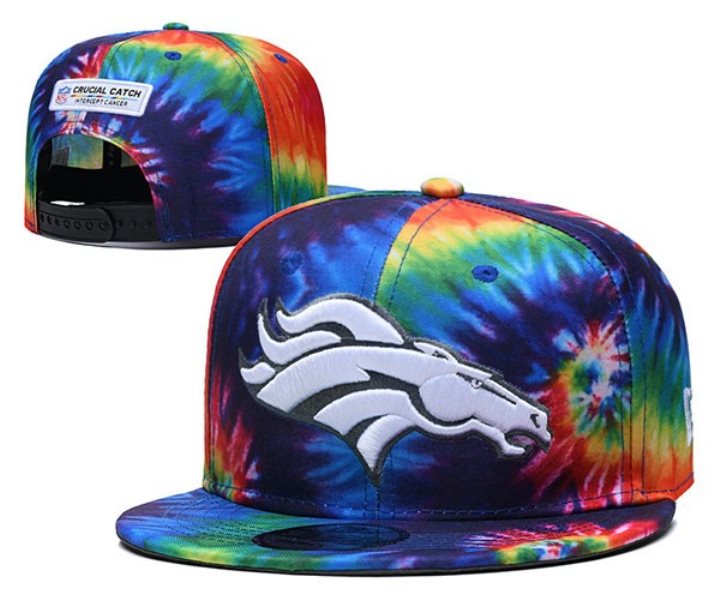 NFL Broncos Stitched Crucial Catch Snapback Hats 034