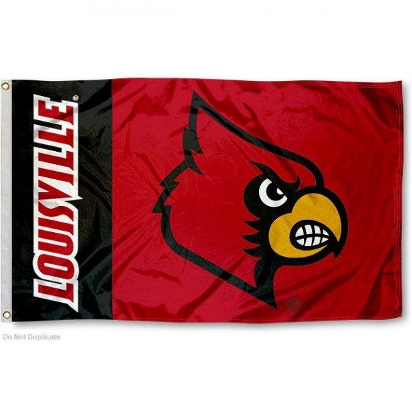 NCAA Louisville Cardinals Flag 3