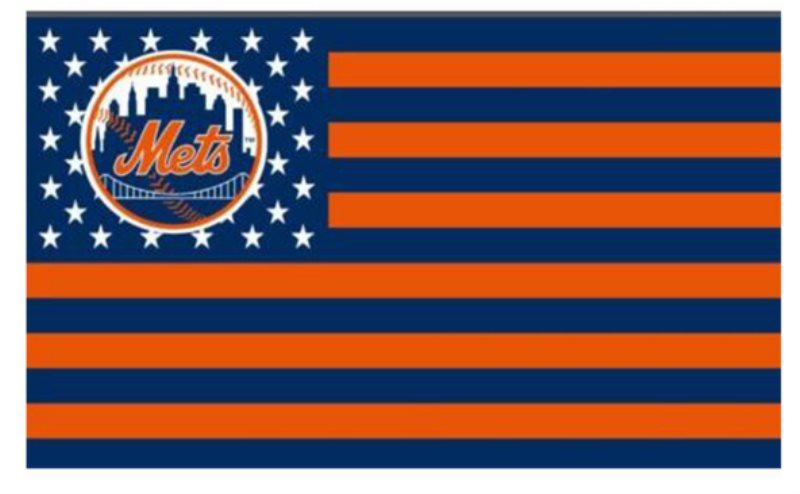 MLB New York Mets Team Flag 1