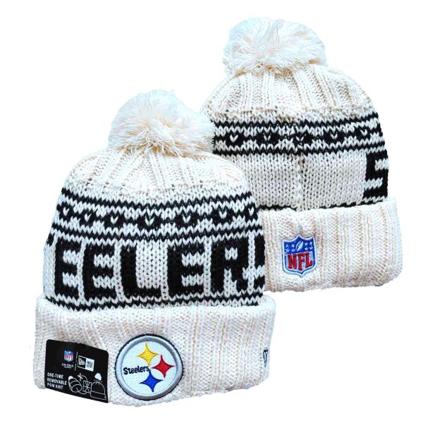 NFL Steelers White 2021 New Knit Hat