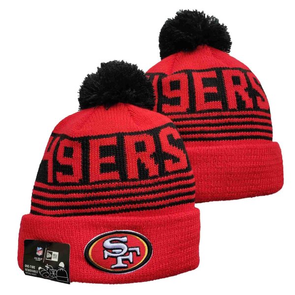 NFL 49ERS Red Knit Hat
