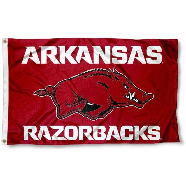 NCAA Arkansas Razorbacks Flag 3