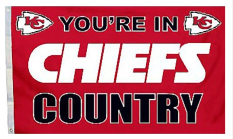 NFL Kansas City Chiefs Team Flag 3