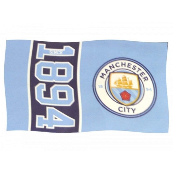 Manchester City FC Team Flag 3