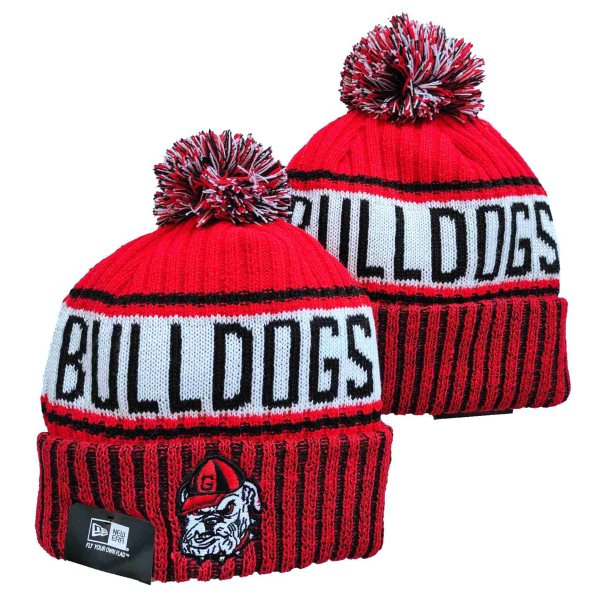 NCAA Georgia Bulldogs Knit Red Hat