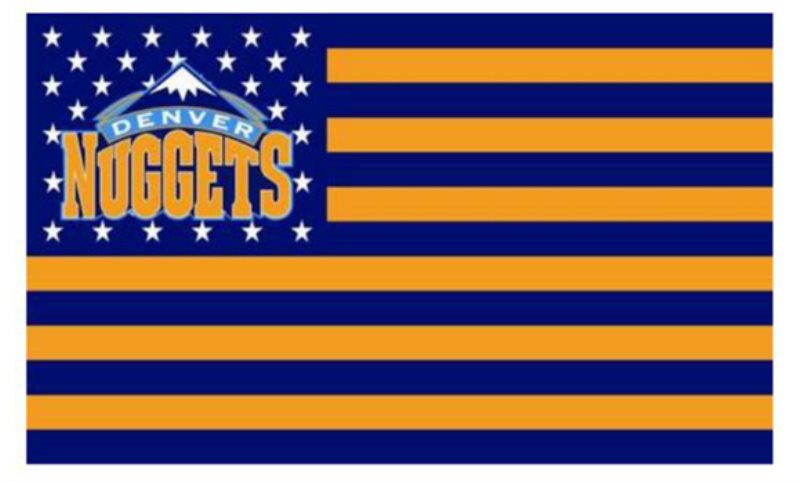 NBA Denver Nuggets Team Flag 2