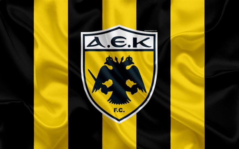 AEK Athens FC Team Flag 2