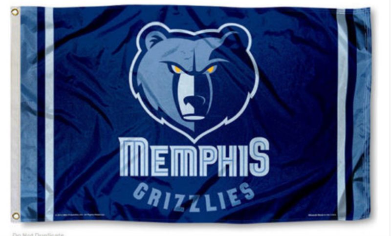 NBA Memphis Grizzlies Team Flag 5