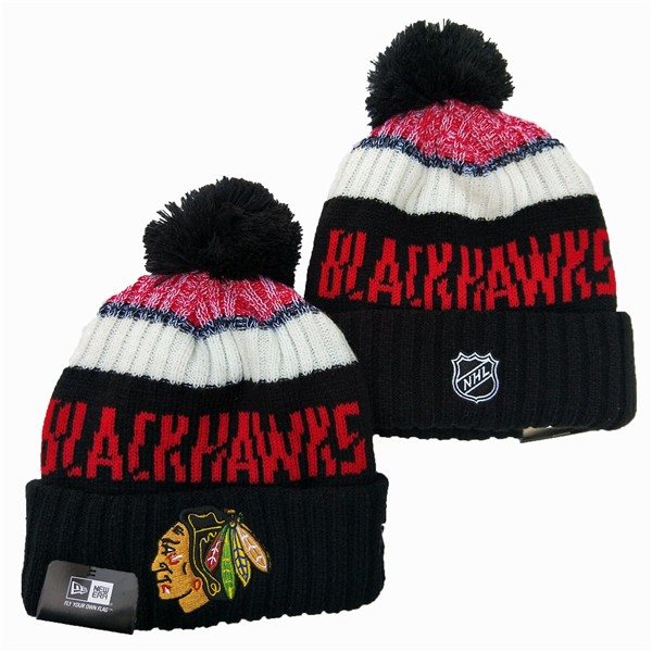Chicago Blackhawks Knit Hats 002