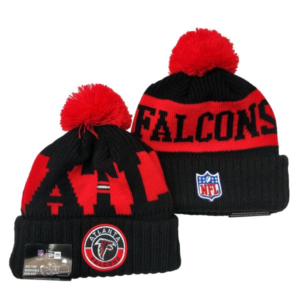 2020 NFL Atlanta Falcons Big Logo Knit Hat