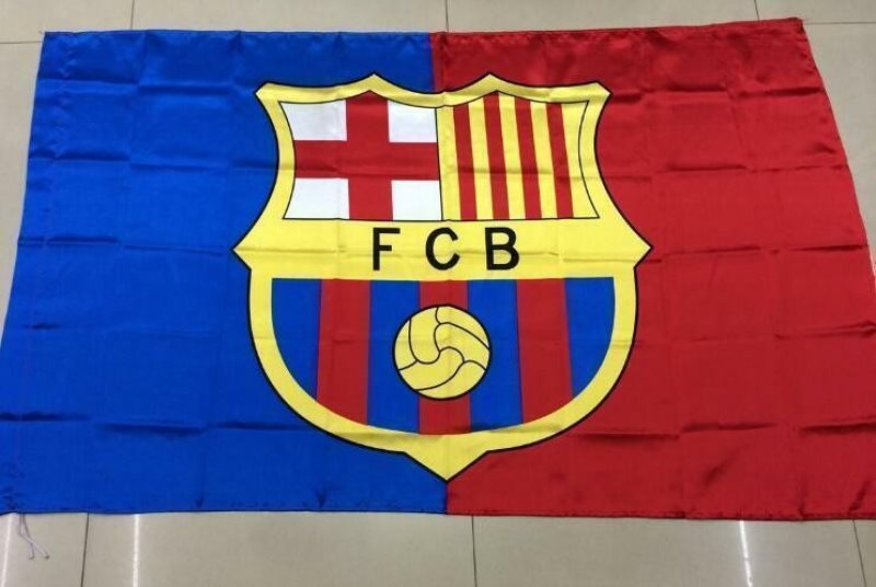 Barcelona FC Team Flag 4
