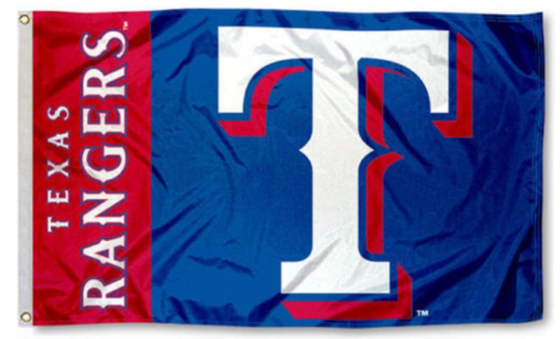 MLB Texas Rangers Team Flag 4
