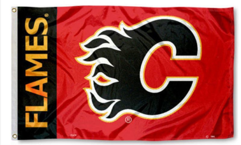 NHL Calgary Flames Team Flag 1