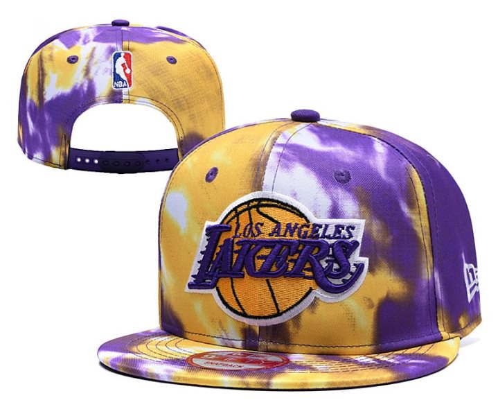NBA Lakers Fresh Logo Fashion Adjustable Hat YD