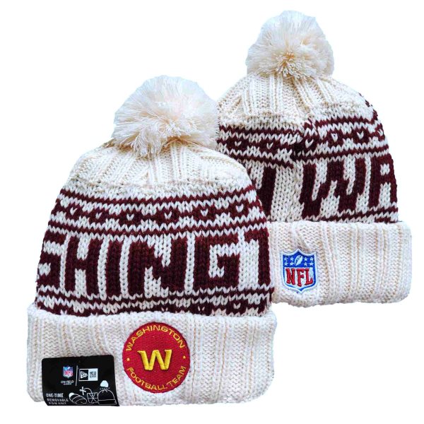 NFL Washington Football Team White 2021 New Knit Hat
