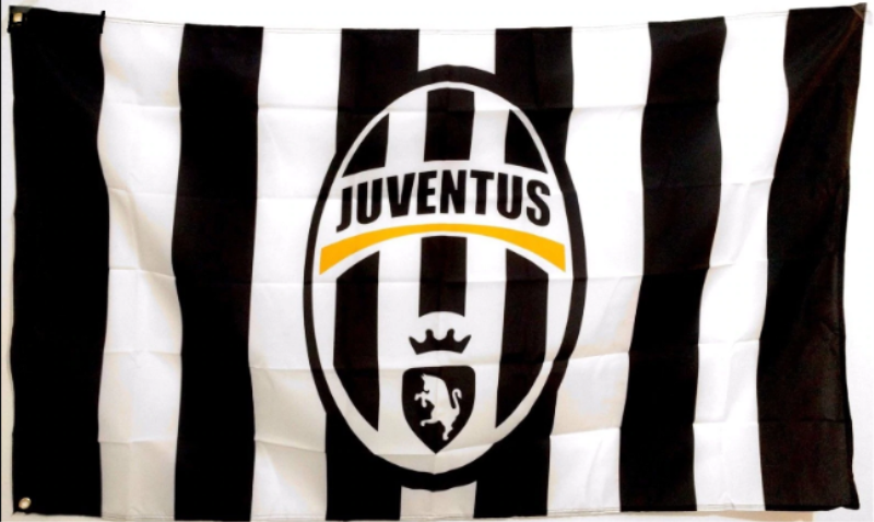Juventus FC Team Flag 1