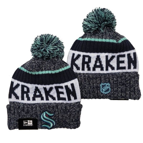 Seattle Kraken Knit Hats 002