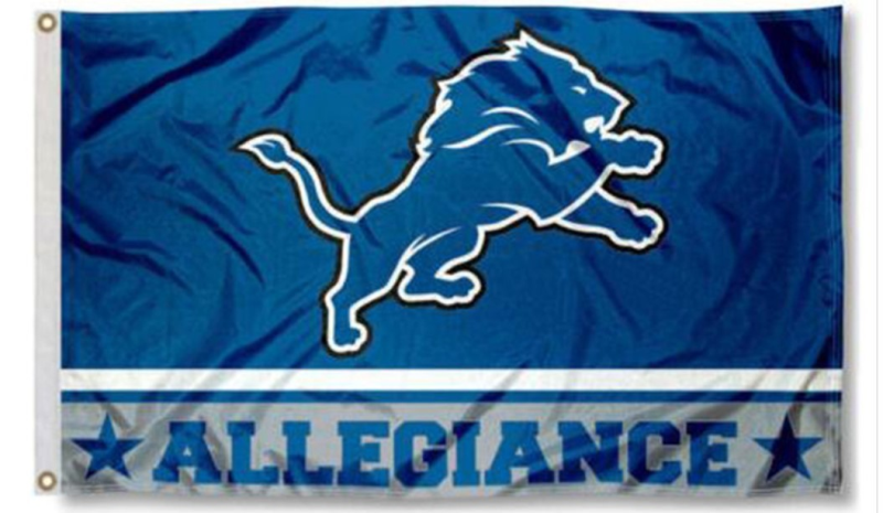 NFL Detroit Lions Team Flag 3