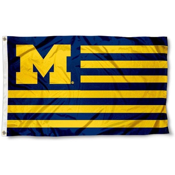 NCAA Michigan Wolverines Flag 2